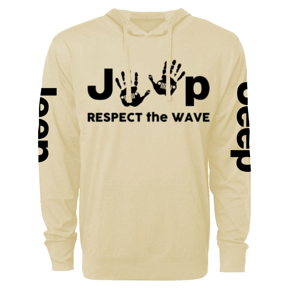 Jp Respect The Wave Oversized Lightweight Hoodie