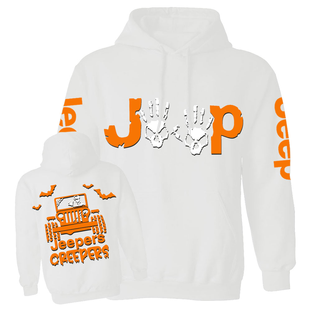 Halloween Creepers Wave Jpers Double Printed Jp Casual Hoodie