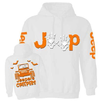 Halloween Creepers Wave Jpers Double Printed Jp Casual Hoodie