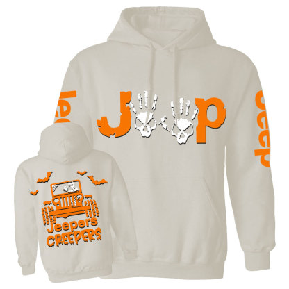 Halloween Creepers Wave Jpers Double Printed Jp Casual Hoodie