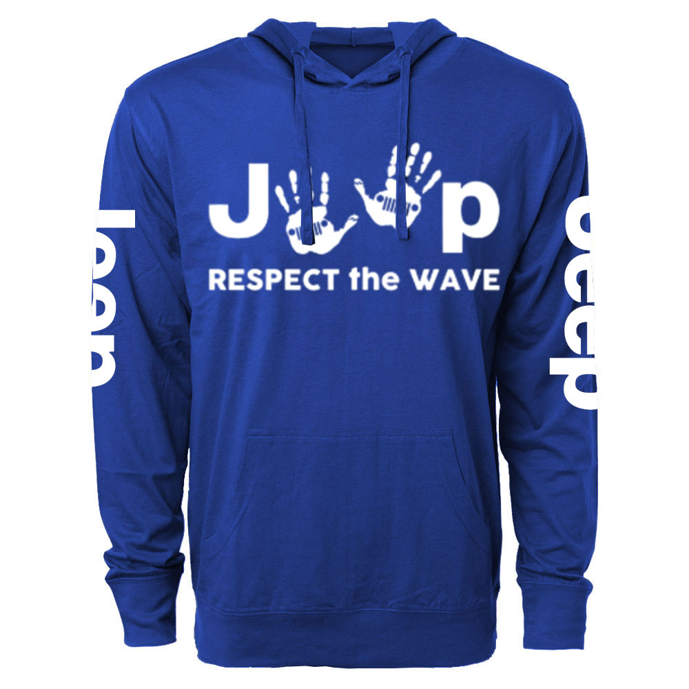 Jp Respect The Wave Oversized Lightweight Hoodie