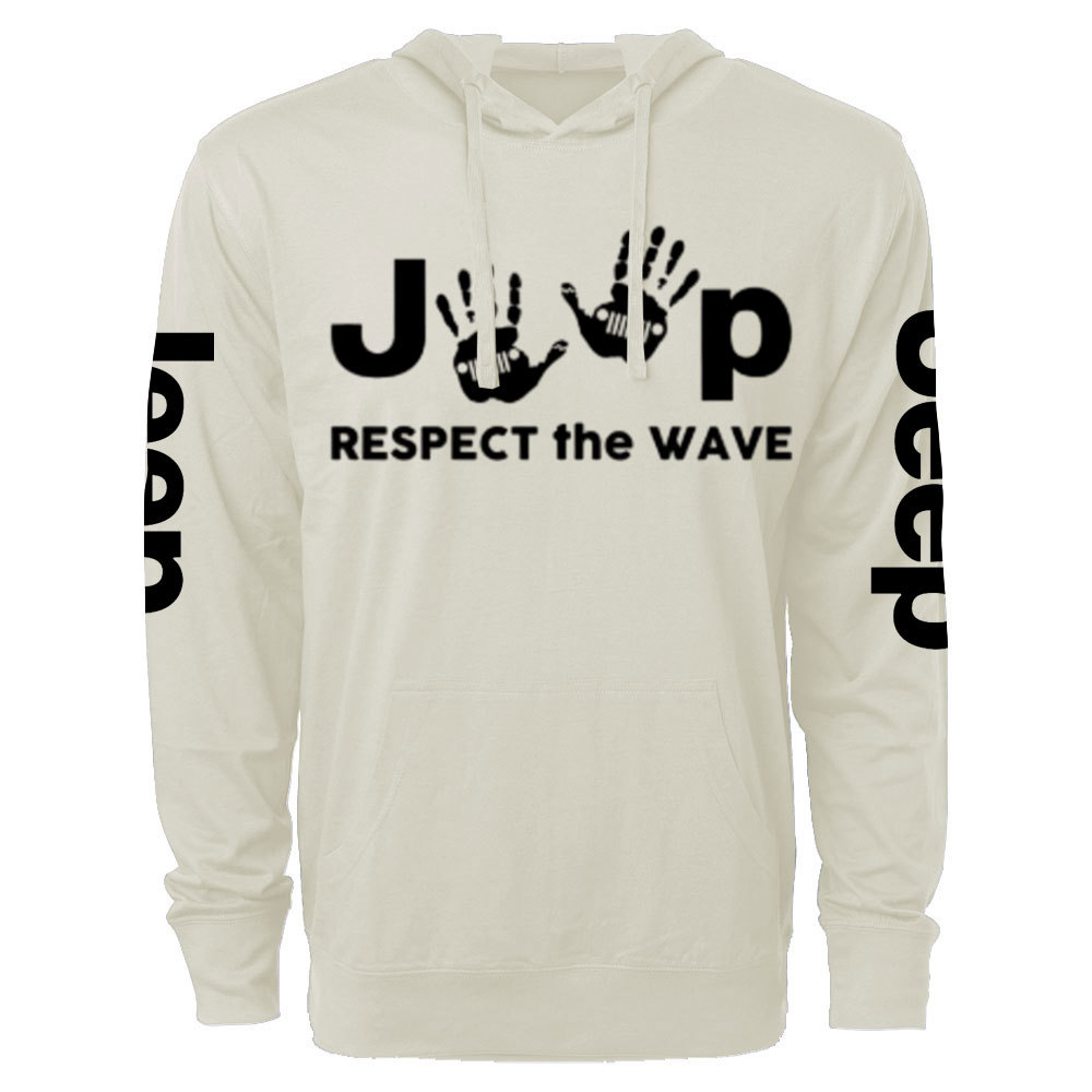 Jp Respect The Wave Oversized Lightweight Hoodie