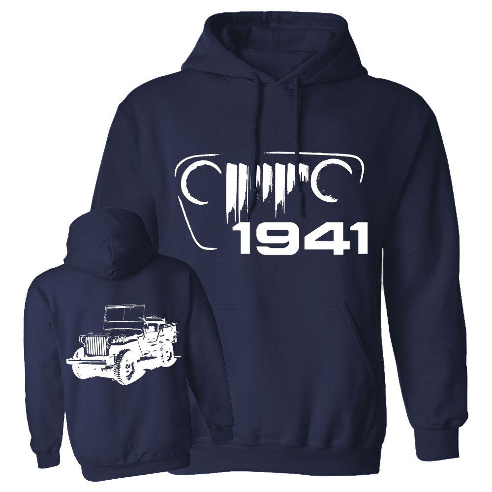 Military Vehicle Willys Mb Since 1941 Oversized Hoodie