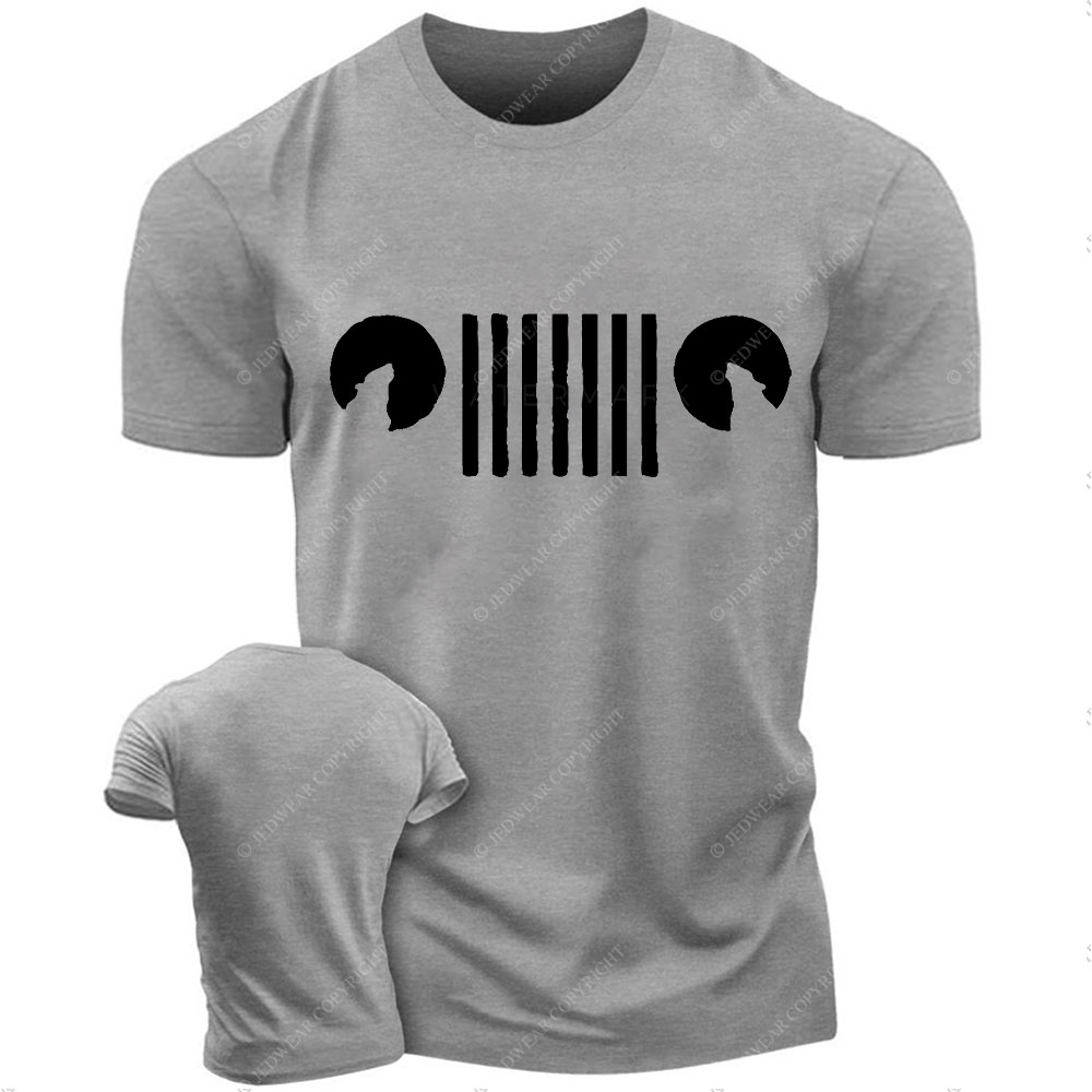 Halloween Wolf Jp Grille T-Shirt
