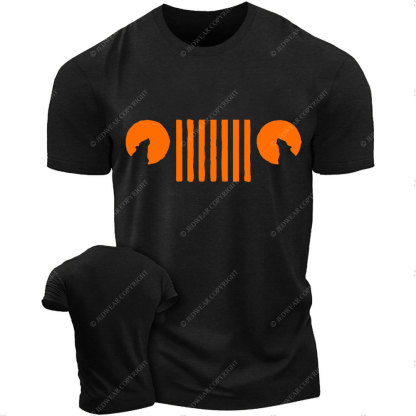 Halloween Wolf Jp Grille T-Shirt