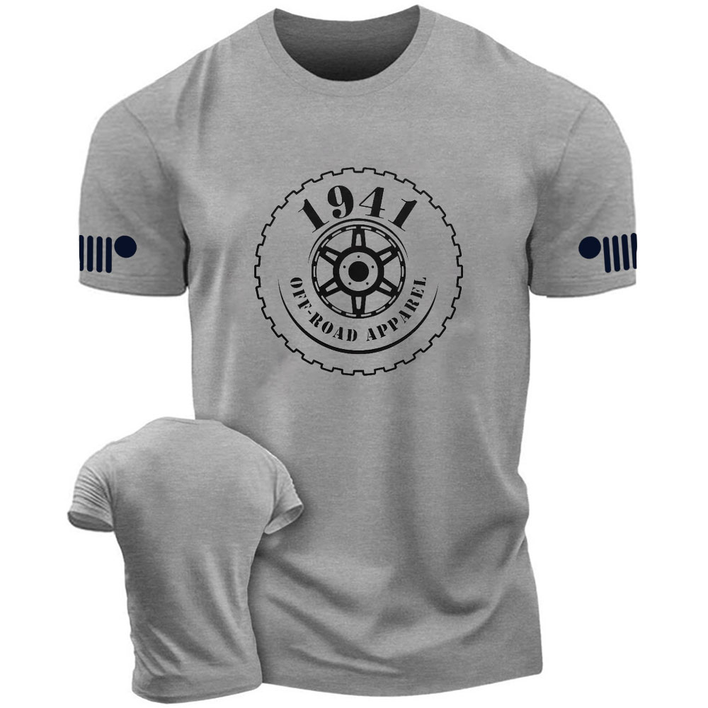 1941 Jp Wheel Logo T-Shirt