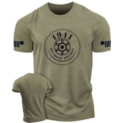 1941 Jp Wheel Logo T-Shirt