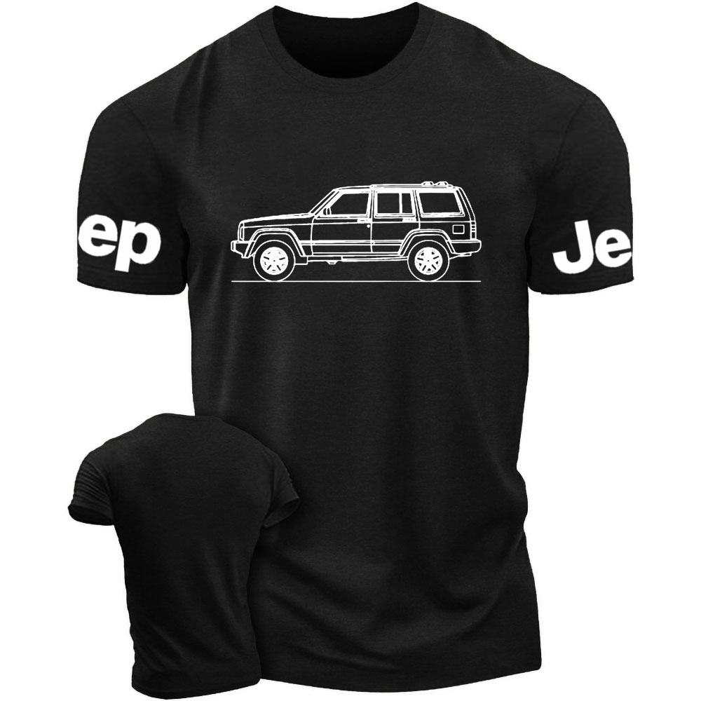 Jeep Cherokee XJ Outline Jp T-Shirt