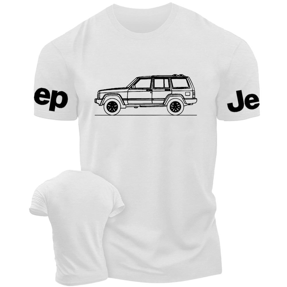 Jeep Cherokee XJ Outline Jp T-Shirt