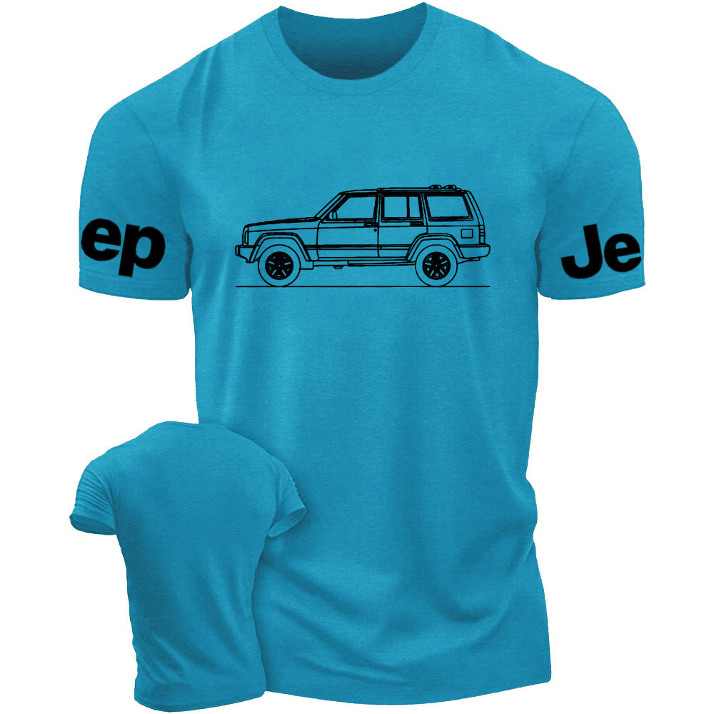 Jeep Cherokee XJ Outline Jp T-Shirt