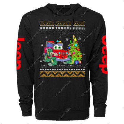 Merry Jpmas And Happy New Year Jp Lover Ugly Oversized Lightweight Hoodie