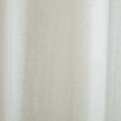 Ron Linen Cotton Herringbone Curtain Pleated TWOPAGES