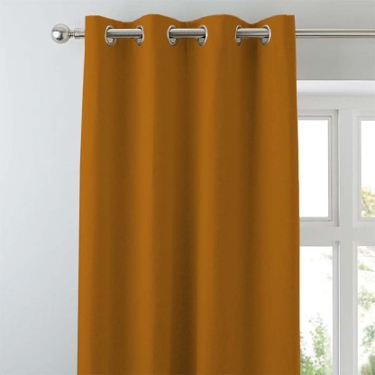 Jacquard Room Darkening Curtains in Tangy Twist Set Of 2 - (P104)