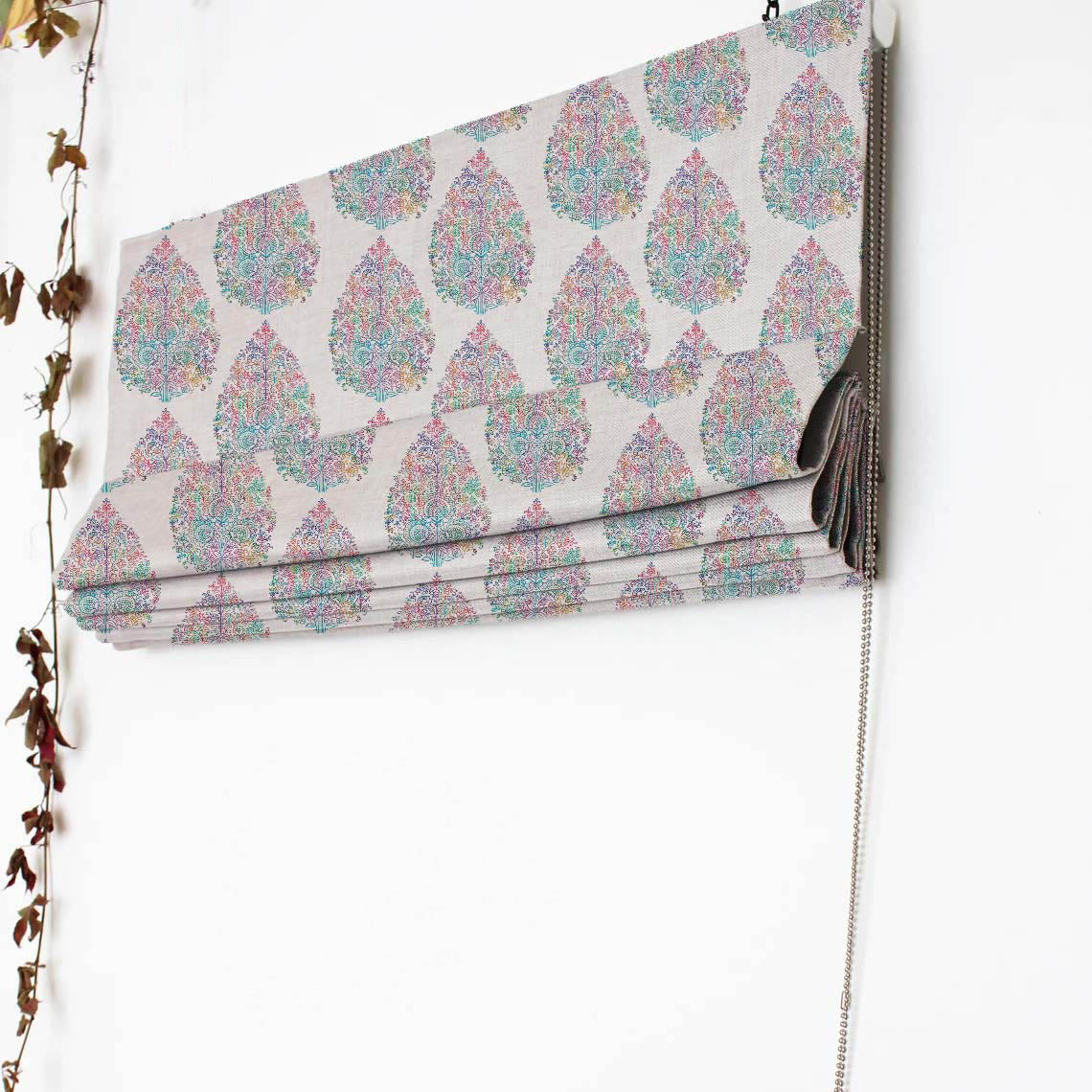 Butta Majesty Indie Bubble Pink Satin Roman Blind (DS108A)