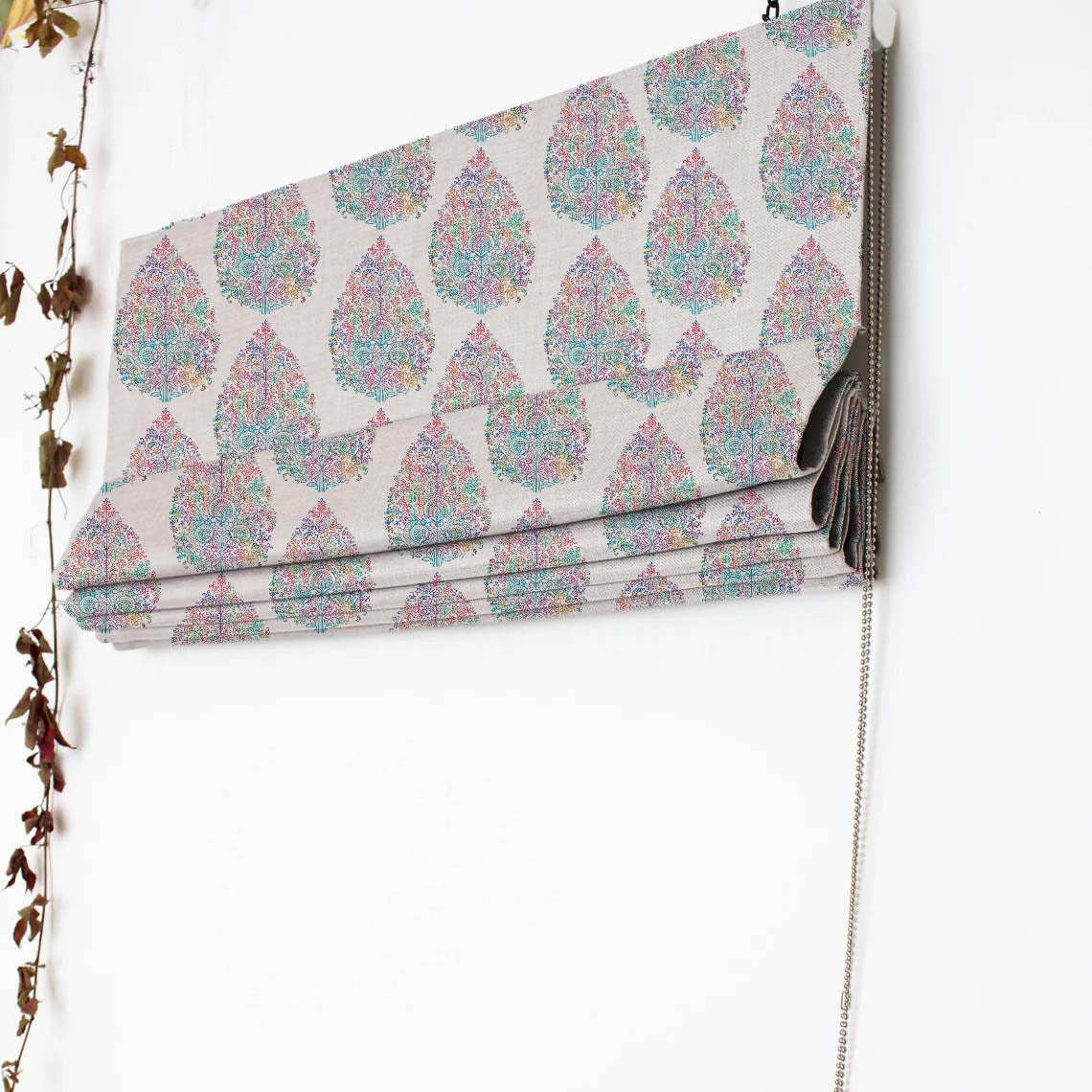 Butta Majesty Indie Bubble Pink Satin Roman Blind (DS108A)