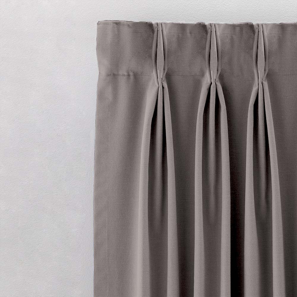 Jacquard Room Darkening Curtains in Moonrock Grey Set Of 2 - (P116)