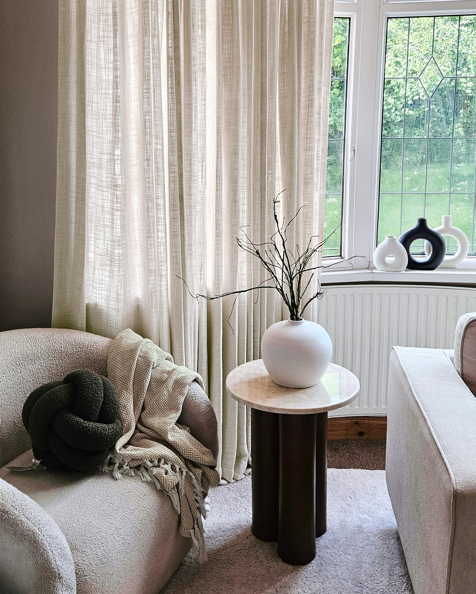 Jupiter Linen Look Soft Heavyweight Sheer Custom Curtain