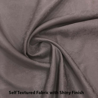 Jacquard Room Darkening Curtains in Moon Rock Grey Set Of 2 - (P182)