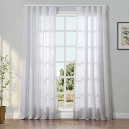 Liz Linen Ripple Fold Drapery TWOPAGES