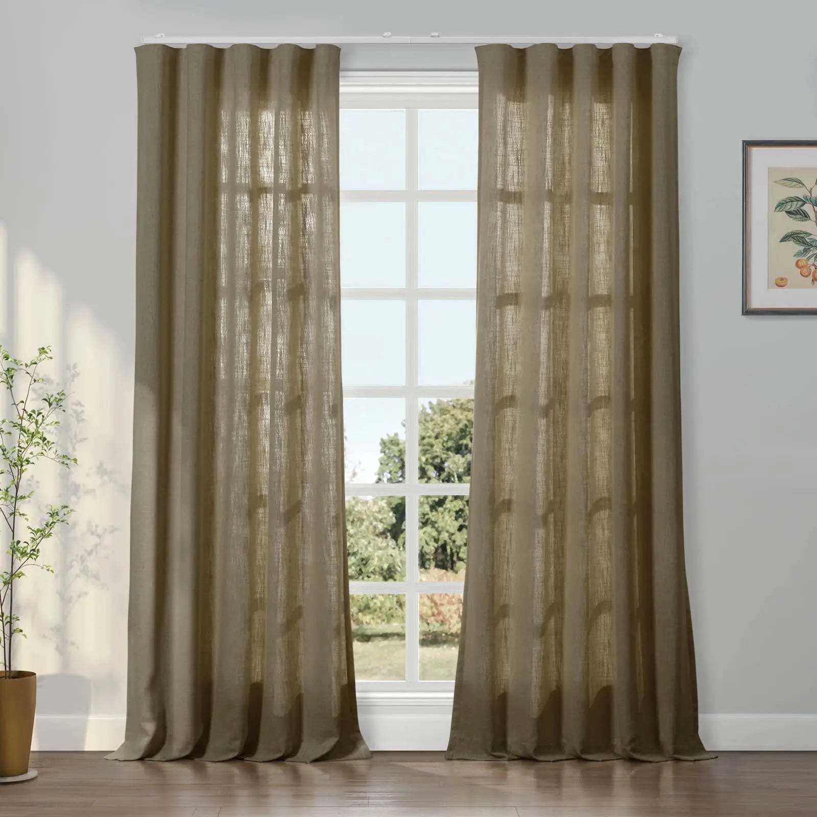 Liz Linen Ripple Fold Drapery TWOPAGES