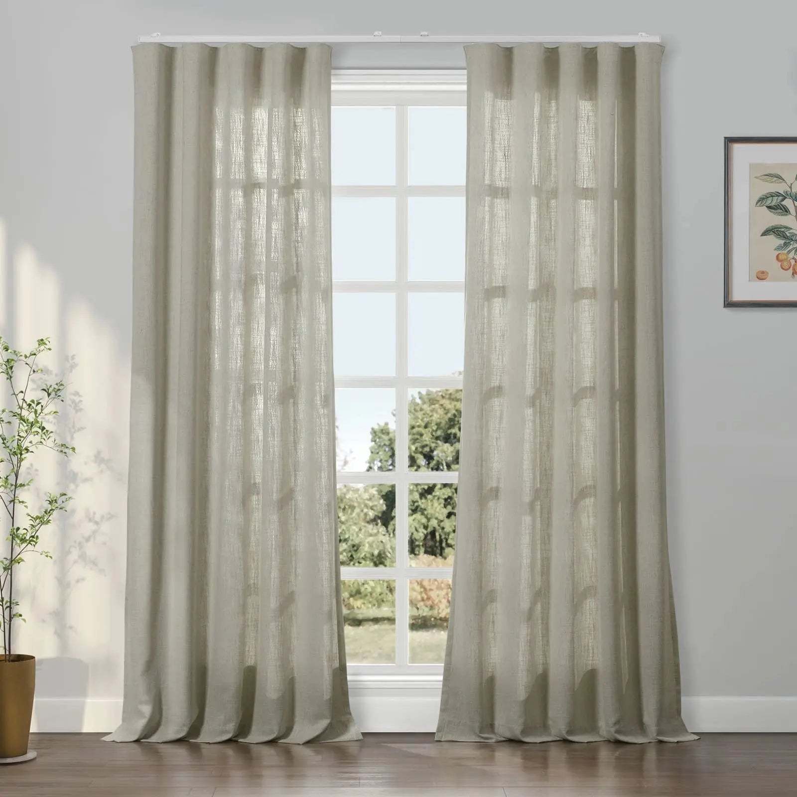 Liz Linen Ripple Fold Drapery TWOPAGES