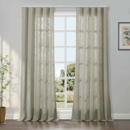 Liz Linen Ripple Fold Drapery TWOPAGES