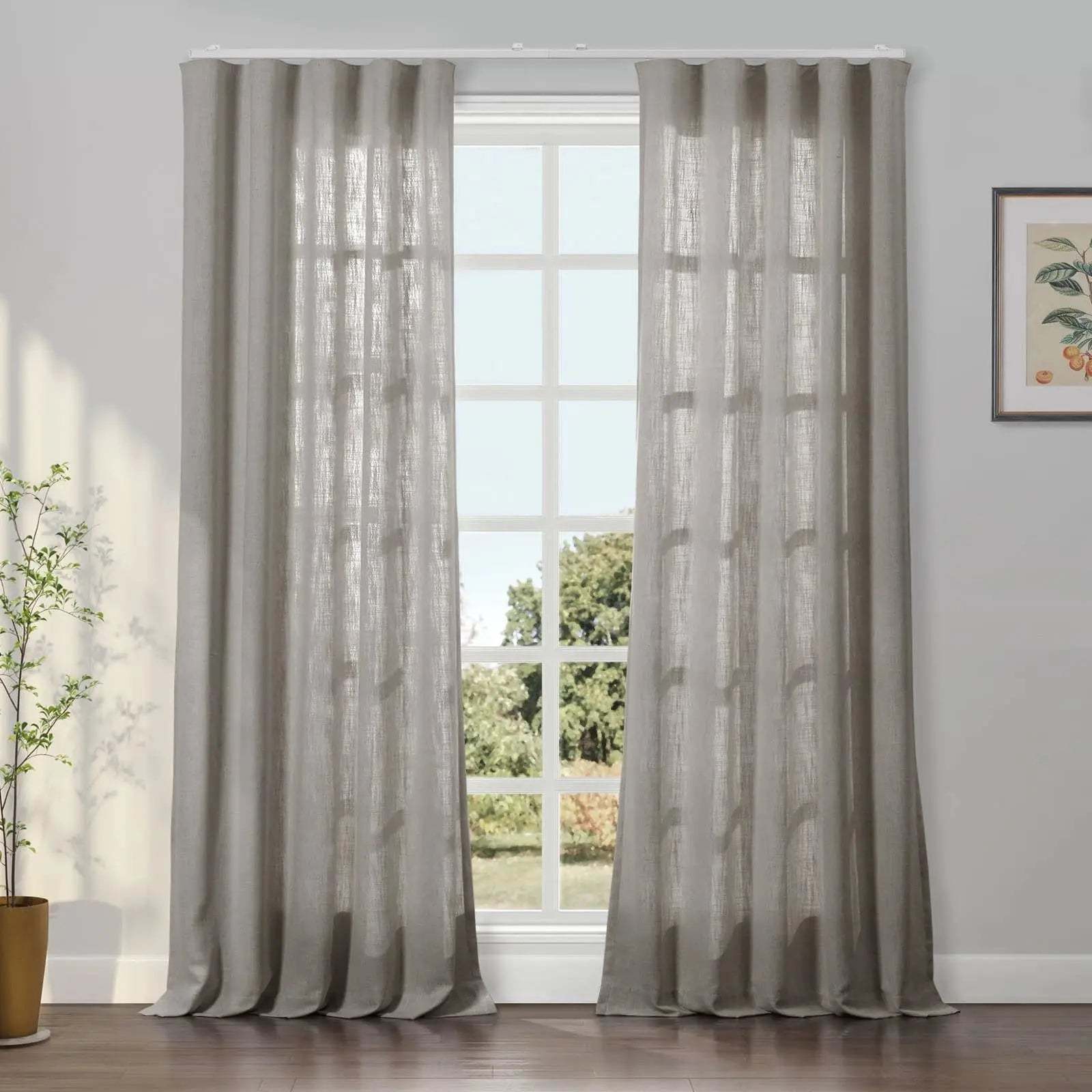 Liz Linen Ripple Fold Drapery TWOPAGES