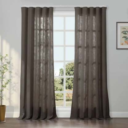 Liz Linen Ripple Fold Drapery TWOPAGES