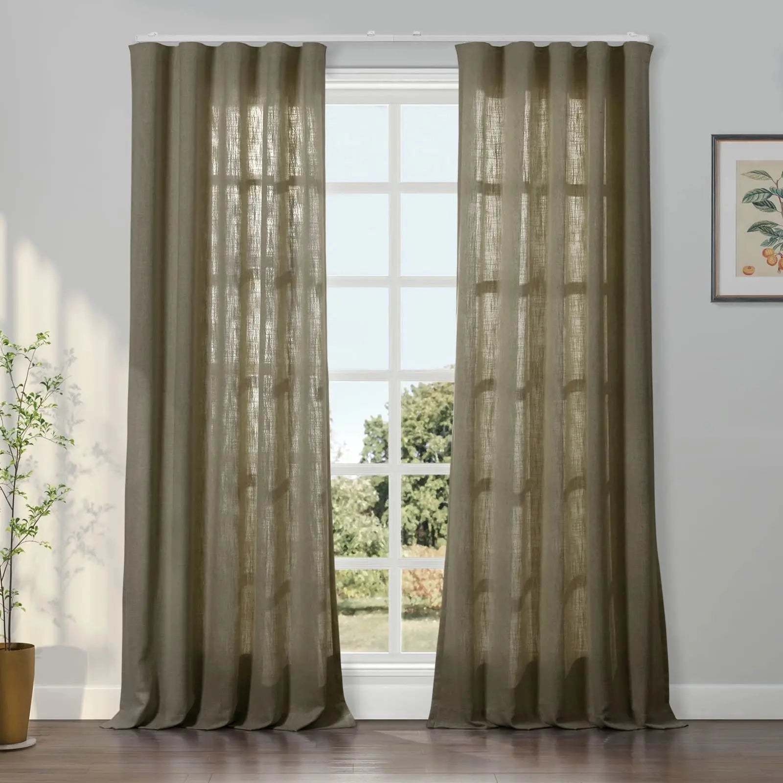 Liz Linen Ripple Fold Drapery TWOPAGES