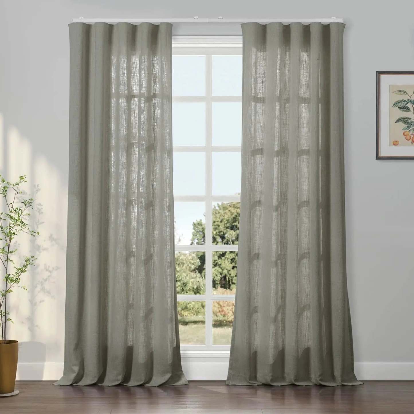 Liz Linen Ripple Fold Drapery TWOPAGES