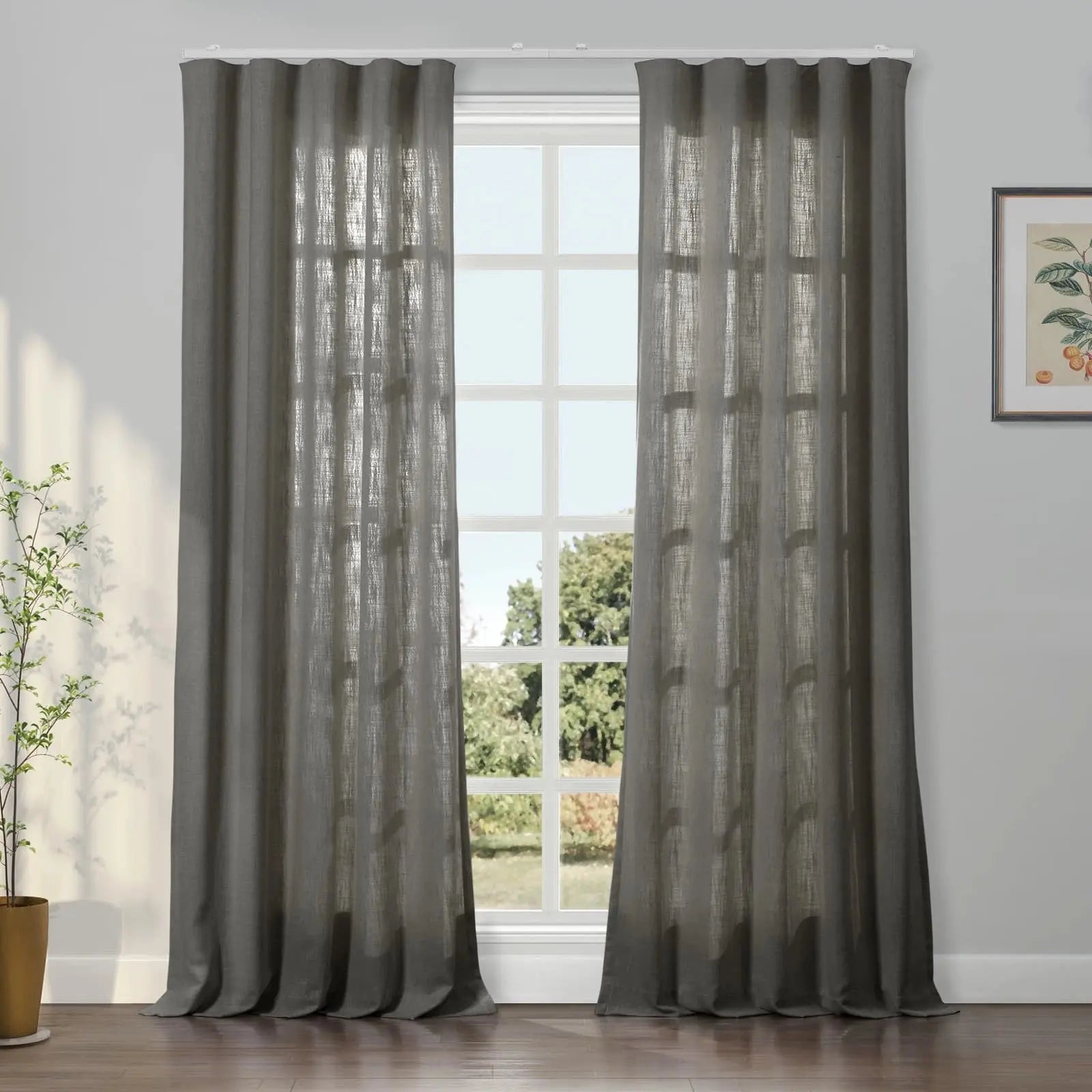 Liz Linen Ripple Fold Drapery TWOPAGES