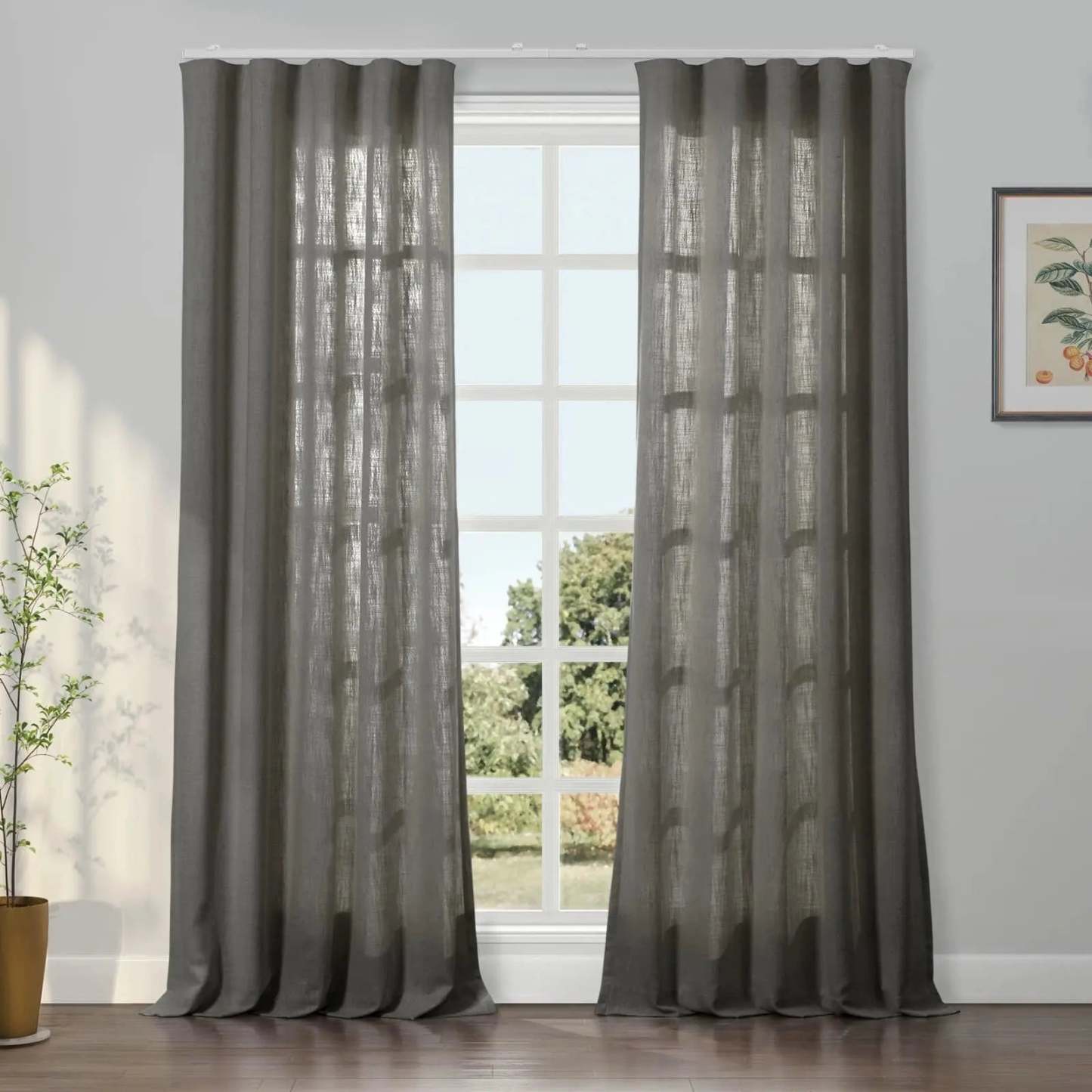 Liz Linen Ripple Fold Drapery TWOPAGES