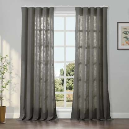Liz Linen Ripple Fold Drapery TWOPAGES