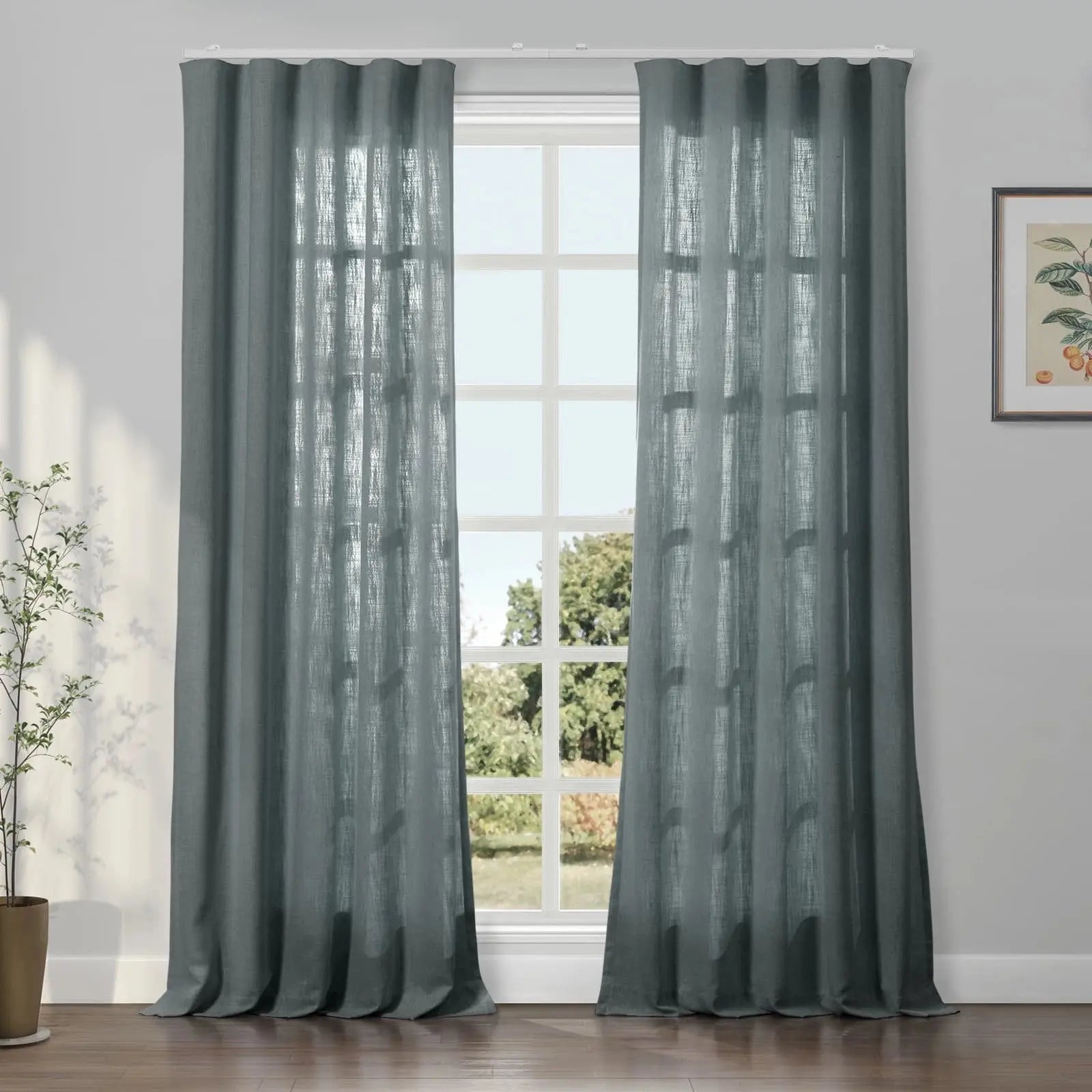 Liz Linen Ripple Fold Drapery TWOPAGES
