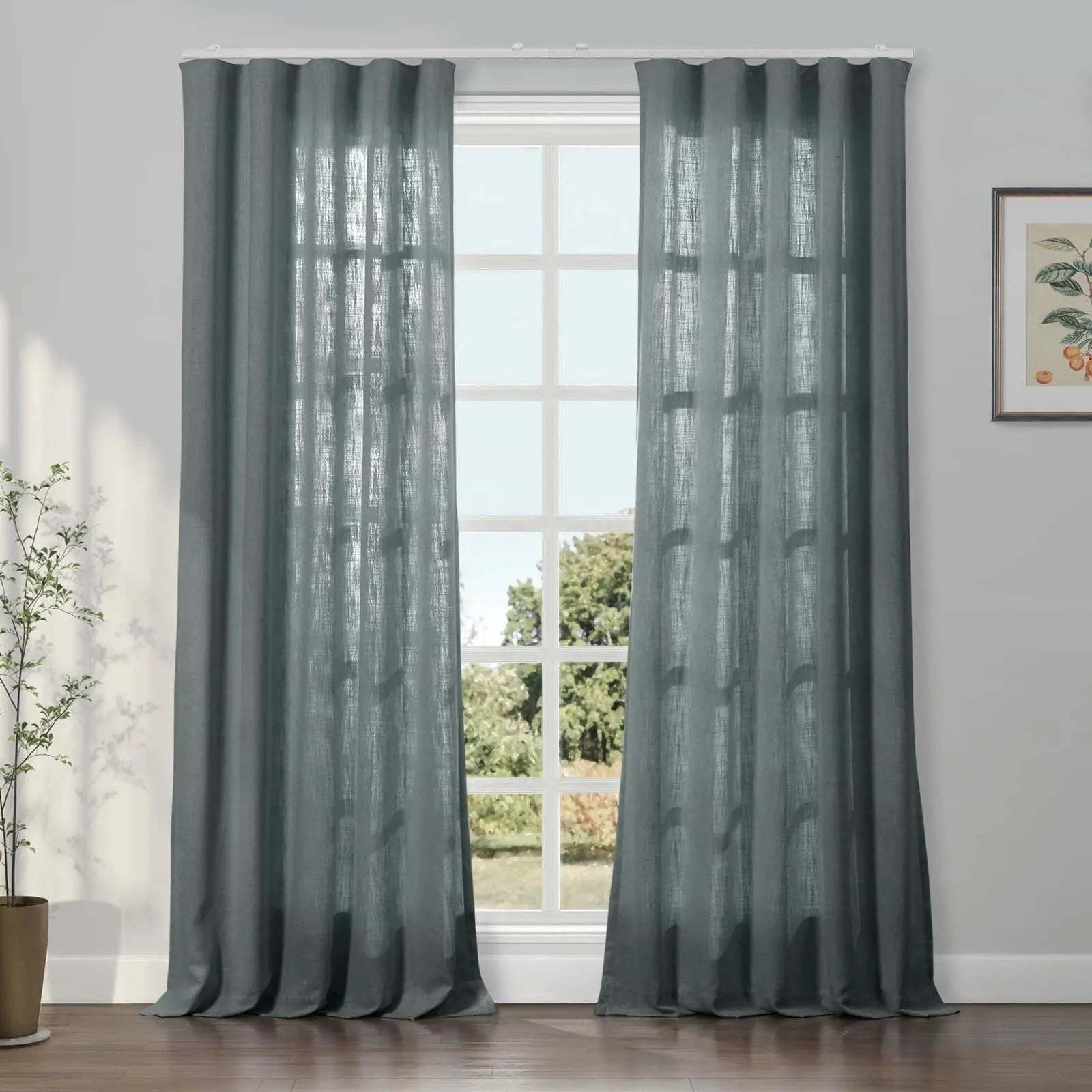 Liz Linen Ripple Fold Drapery TWOPAGES