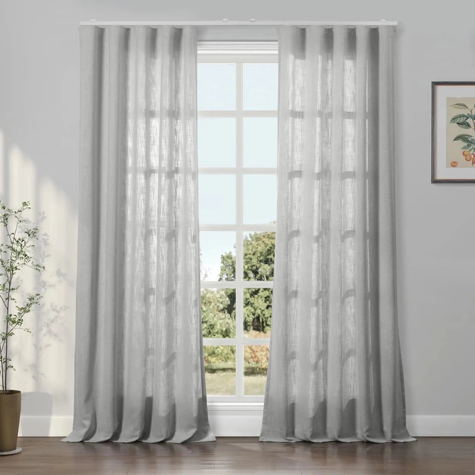 Liz Linen Ripple Fold Drapery TWOPAGES