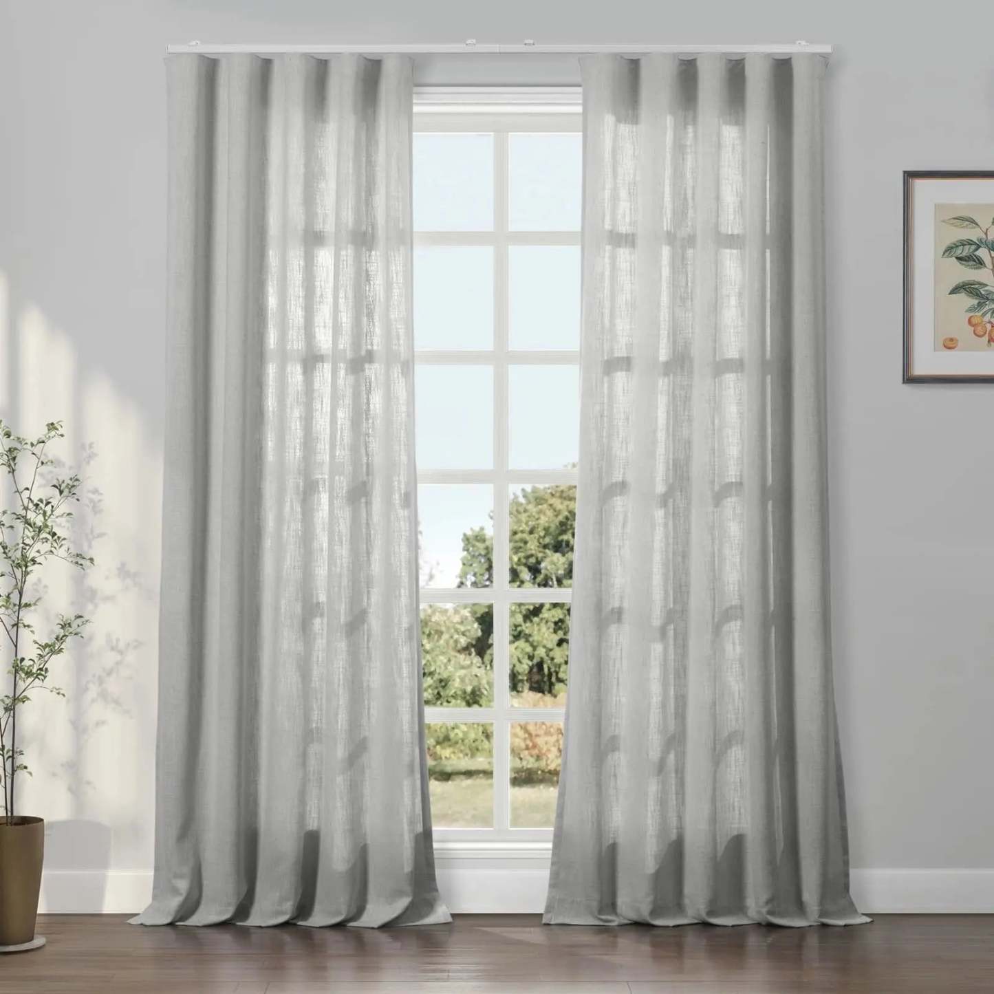 Liz Linen Ripple Fold Drapery TWOPAGES