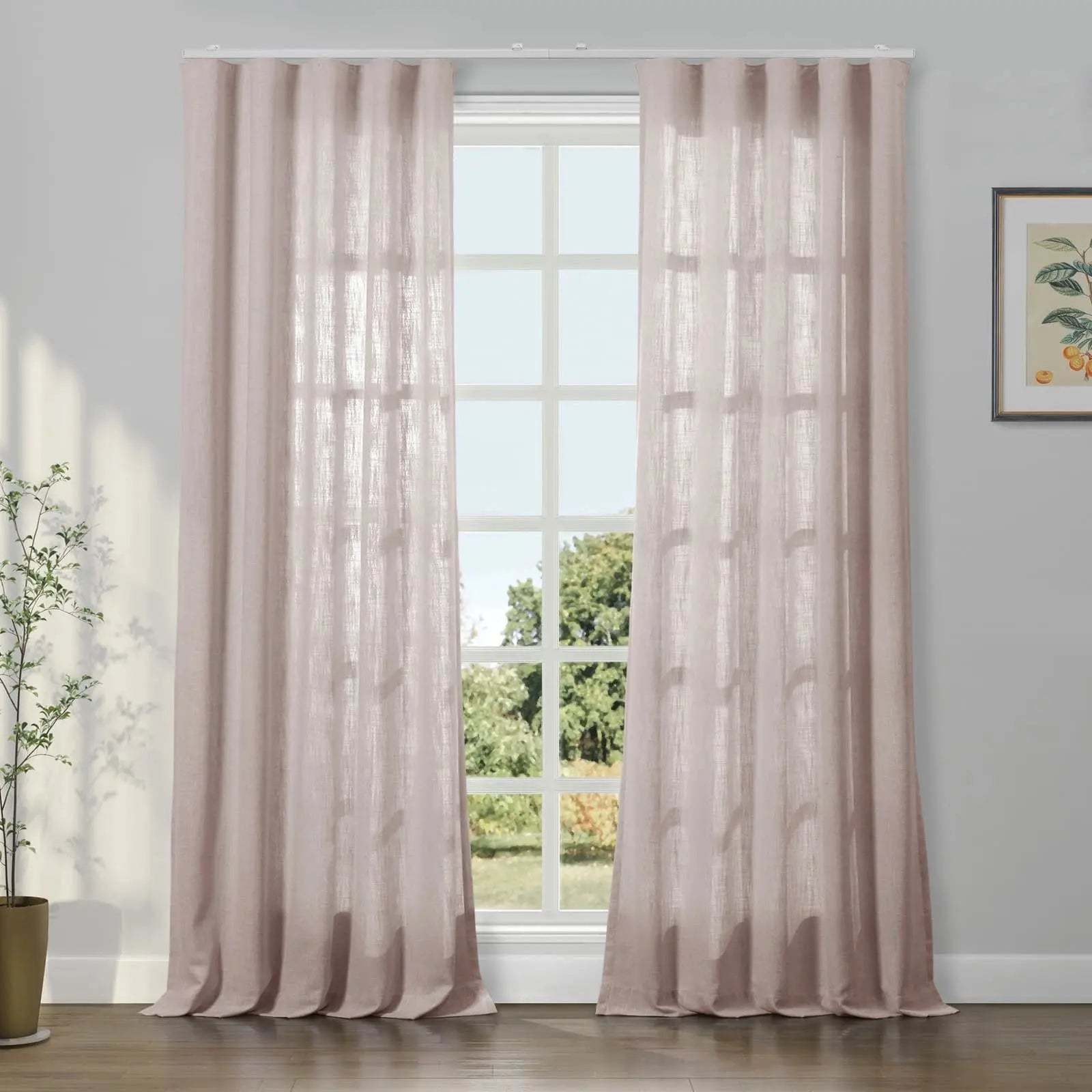 Liz Linen Ripple Fold Drapery TWOPAGES