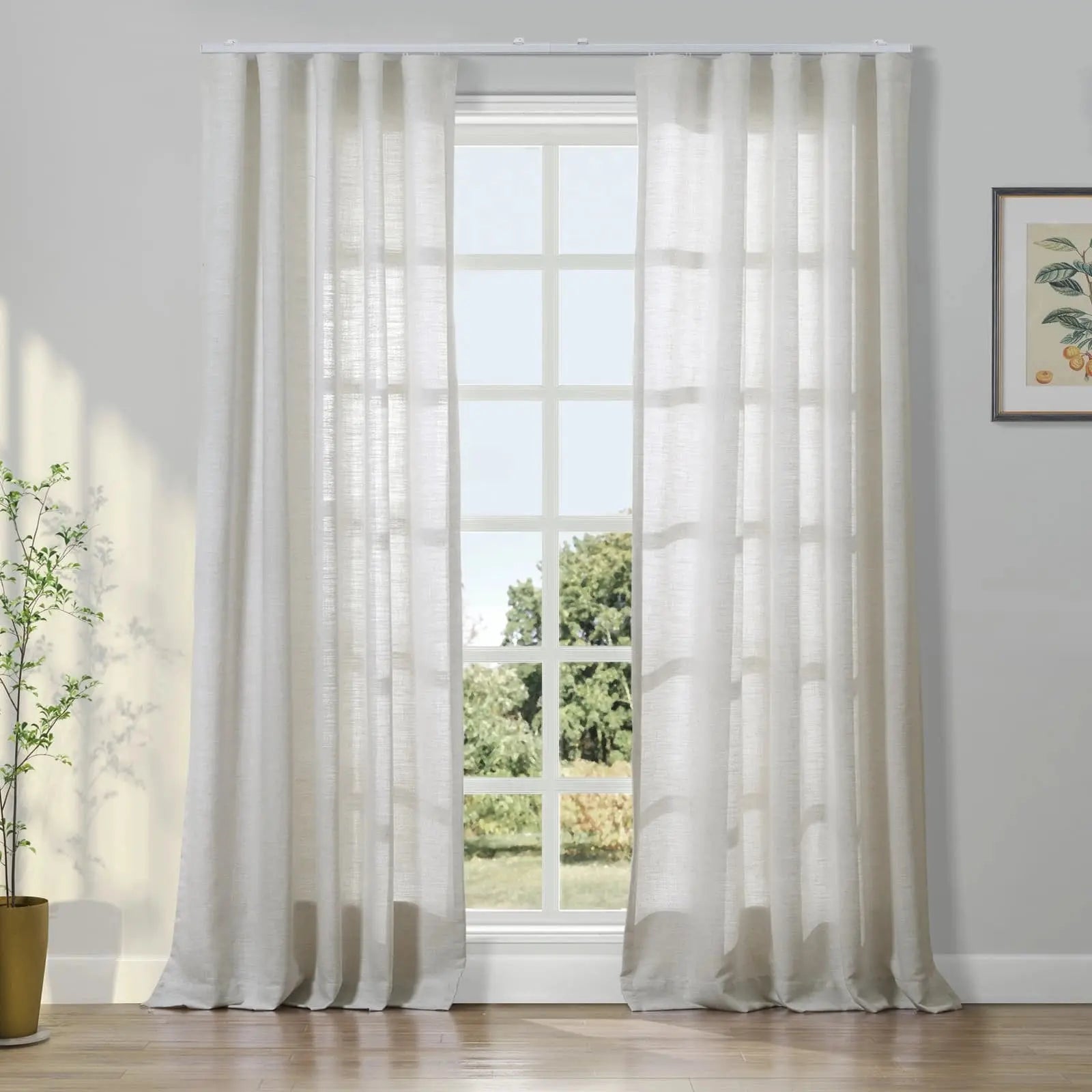 Liz Linen Ripple Fold Drapery TWOPAGES