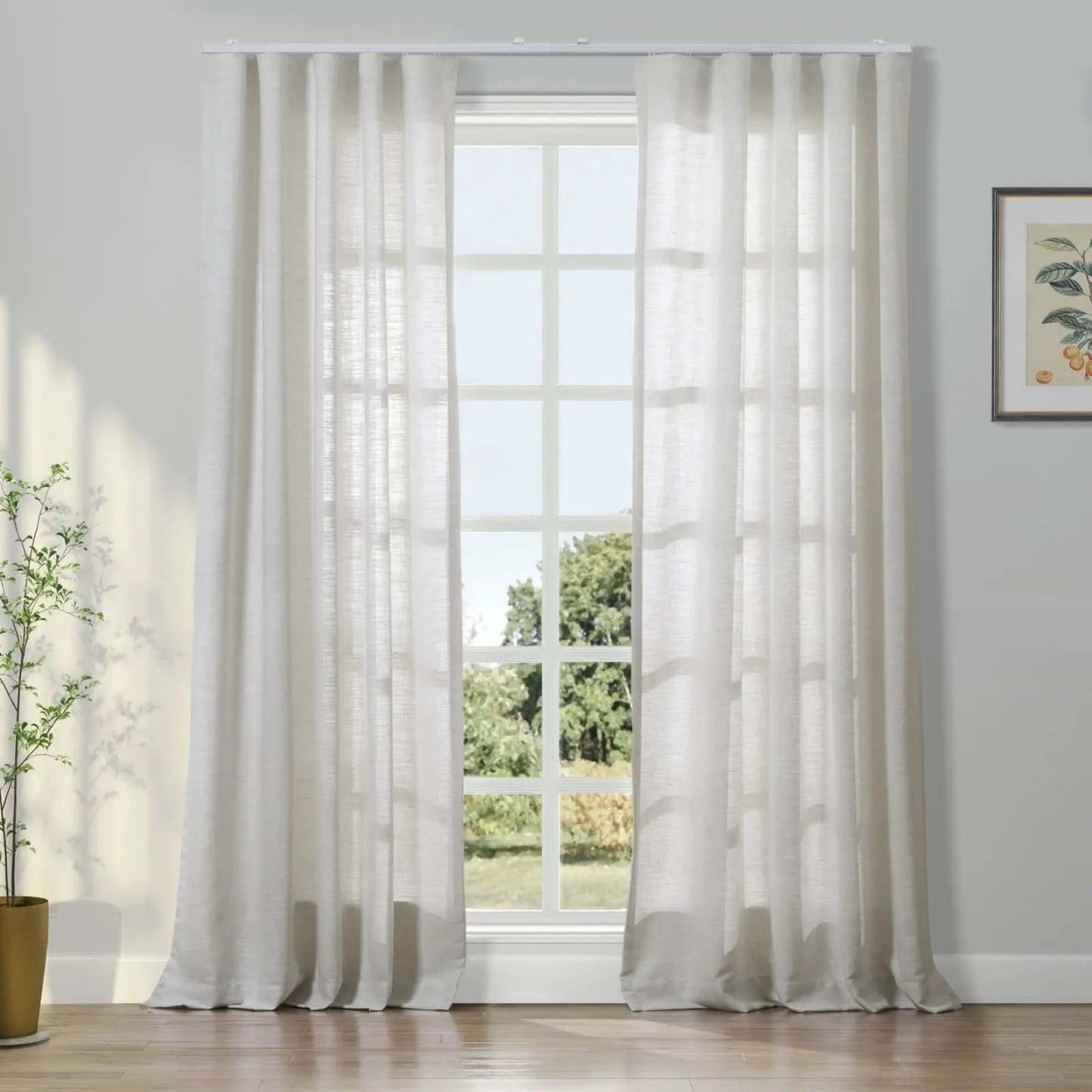 Liz Linen Ripple Fold Drapery TWOPAGES