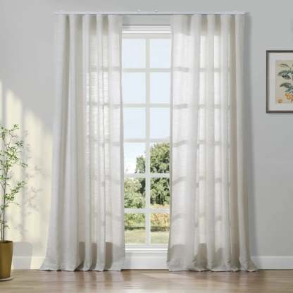 Liz Linen Ripple Fold Drapery TWOPAGES