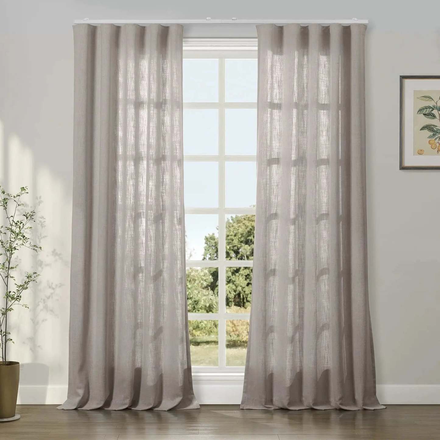 Liz Linen Ripple Fold Drapery TWOPAGES