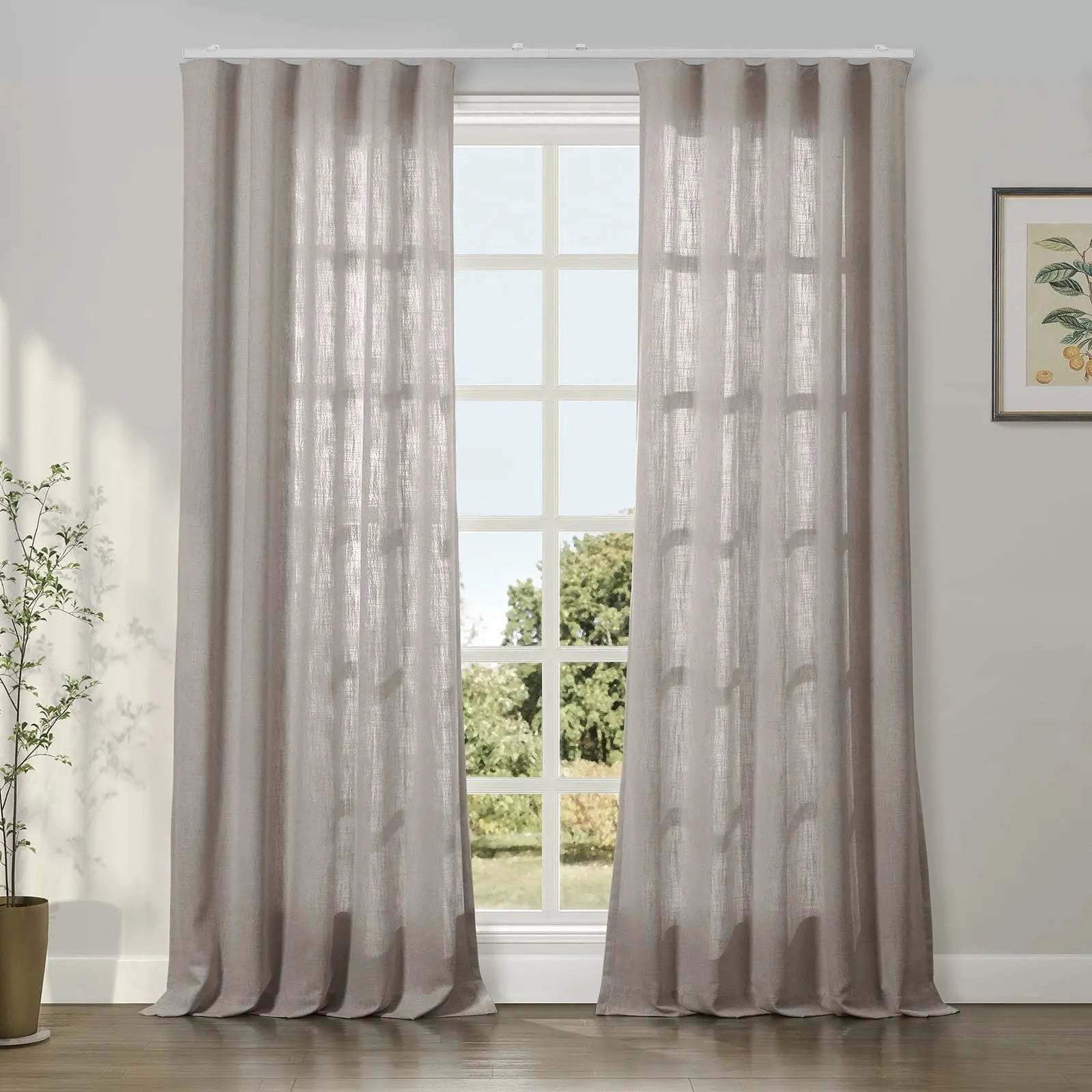 Liz Linen Ripple Fold Drapery TWOPAGES