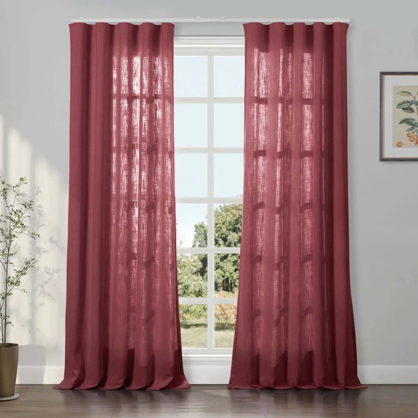 Liz Linen Ripple Fold Drapery TWOPAGES