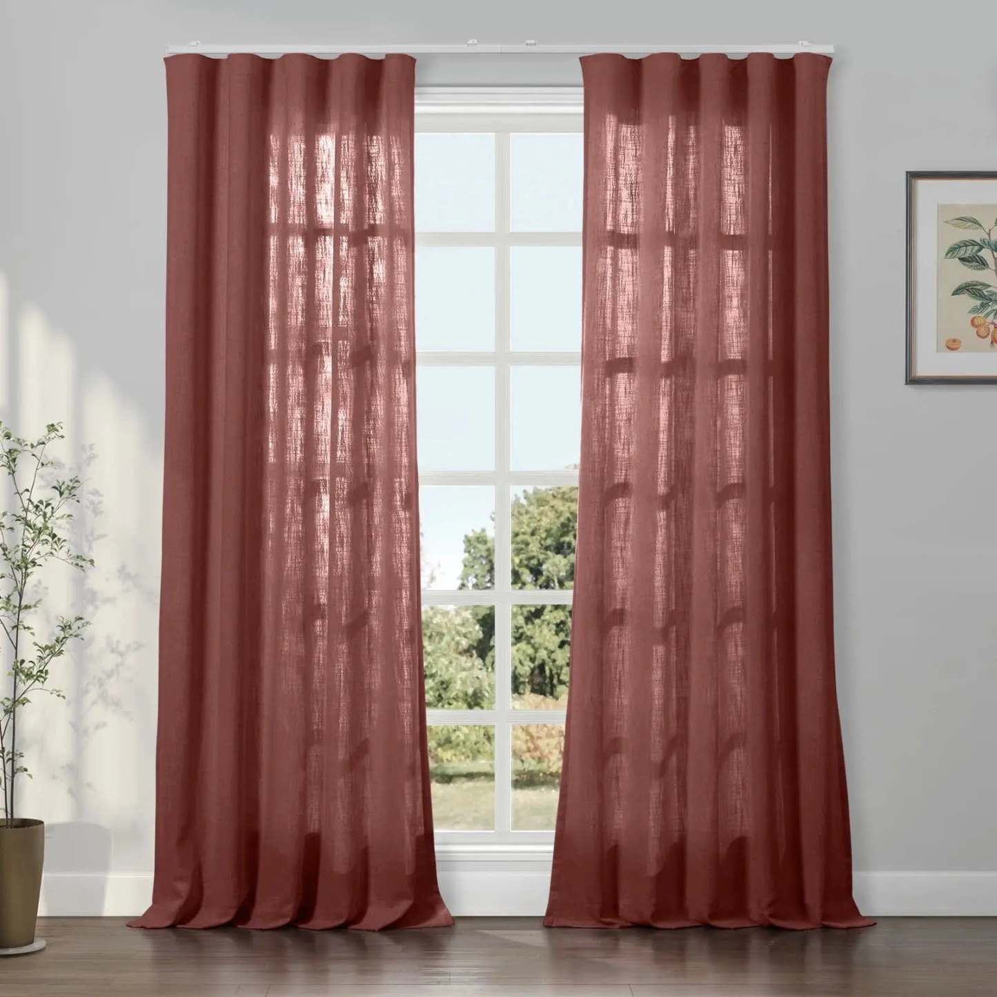 Liz Linen Ripple Fold Drapery TWOPAGES