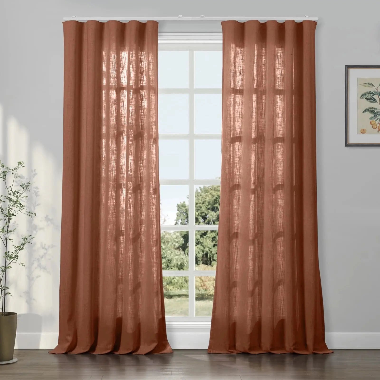Liz Linen Ripple Fold Drapery TWOPAGES