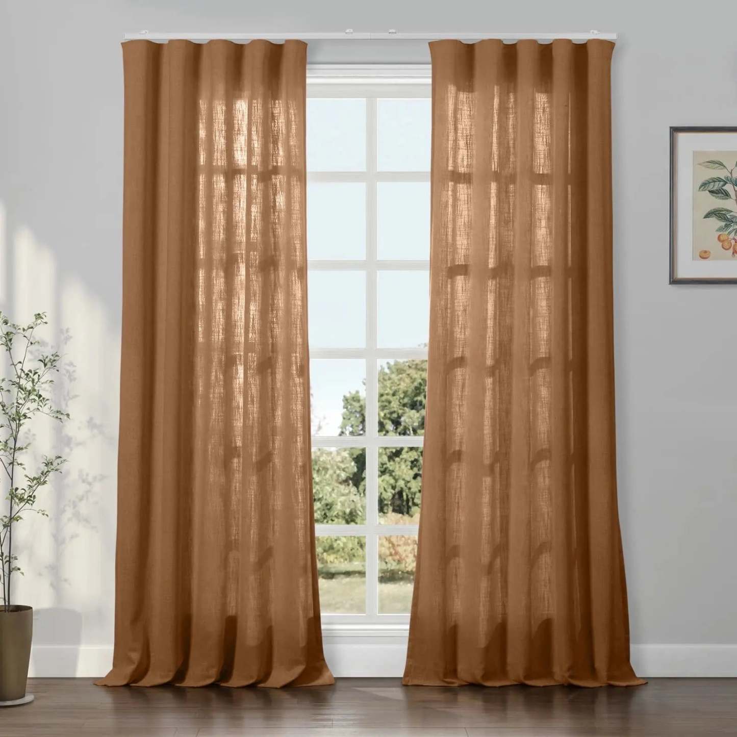 Liz Linen Ripple Fold Drapery TWOPAGES