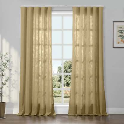 Liz Linen Ripple Fold Drapery TWOPAGES