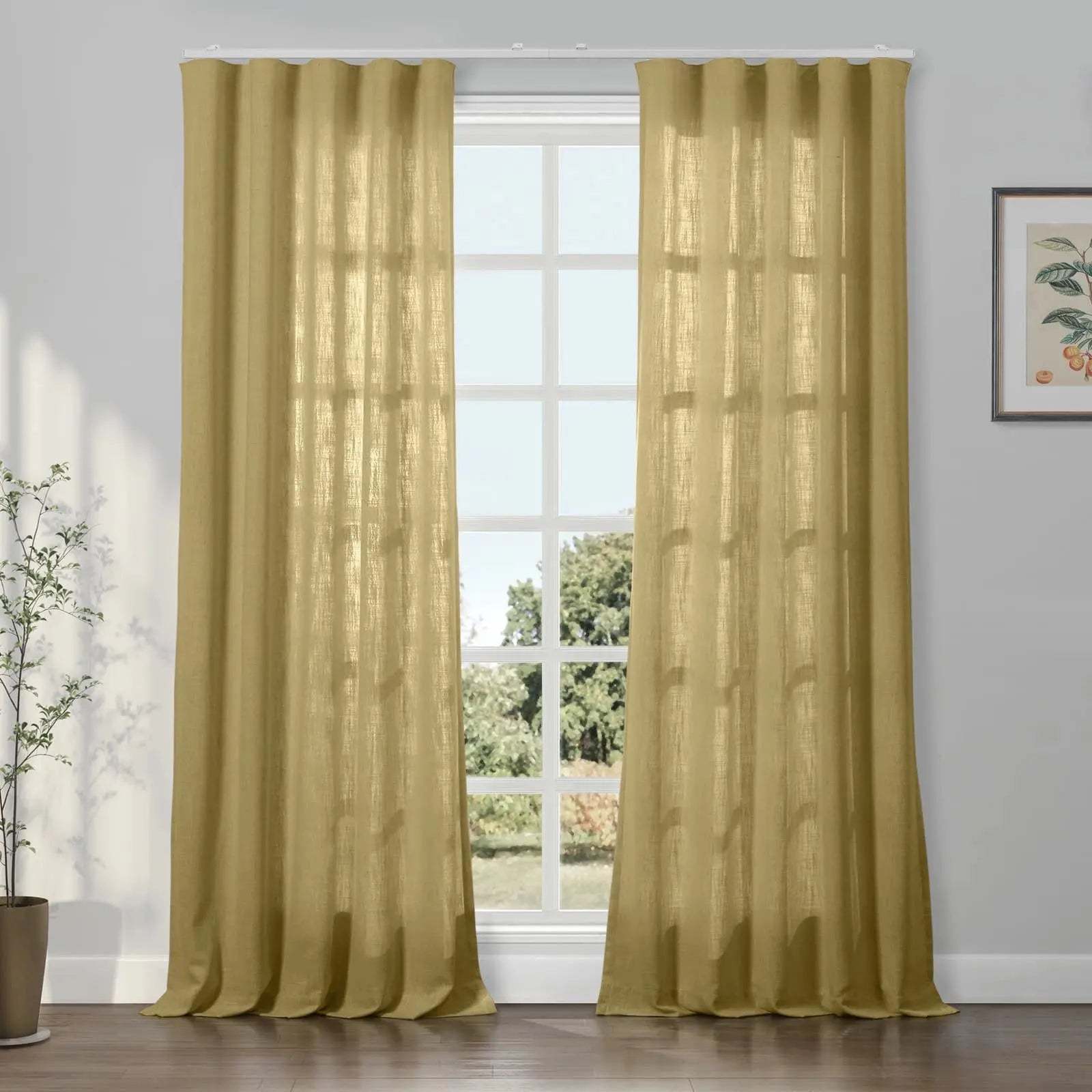 Liz Linen Ripple Fold Drapery TWOPAGES