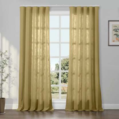 Liz Linen Ripple Fold Drapery TWOPAGES